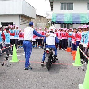 การแข่งขัน Honda Student Safety Riding Skill Contest ครั้งที่ 4 สนามที่ 1 จ.สุราษฎร์ธานี